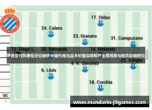 罗德里对阵葡萄牙欧联杯关键作用与战术价值深度解析全面观察与胜负影响研究